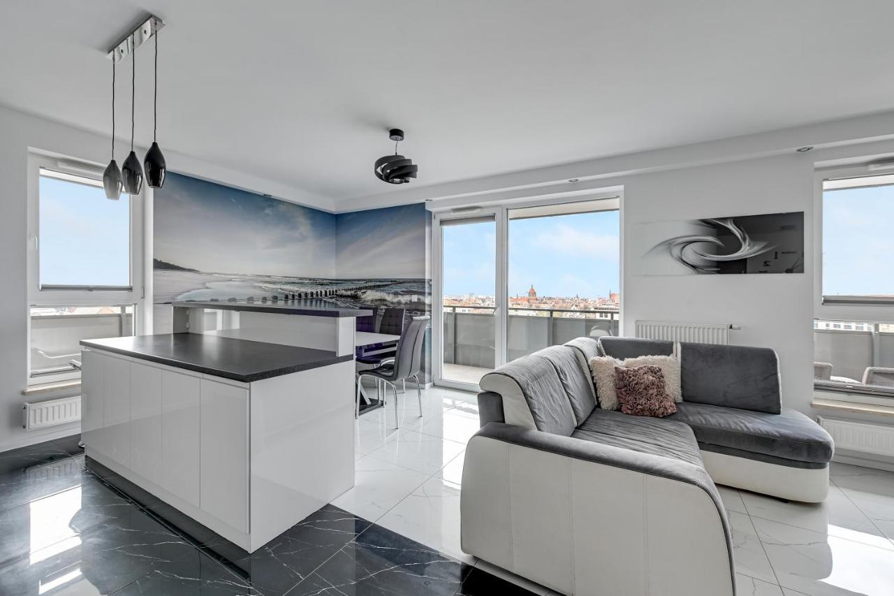 Grand Apartments - Luxury Apartment On The 11Th Floor With A View Of The Old Town Gdańsk Exterior foto
