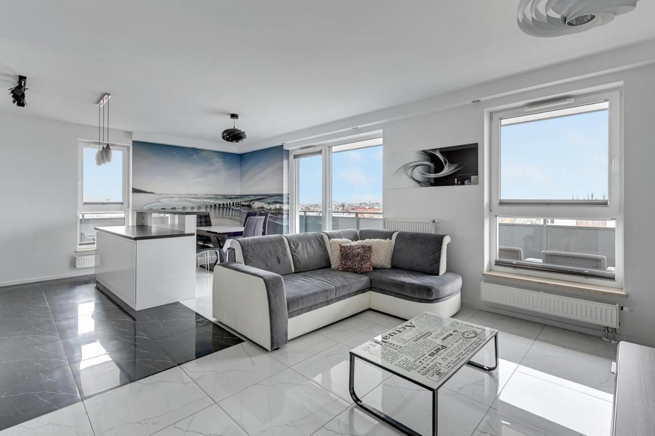 Grand Apartments - Luxury Apartment On The 11Th Floor With A View Of The Old Town Gdańsk Exterior foto